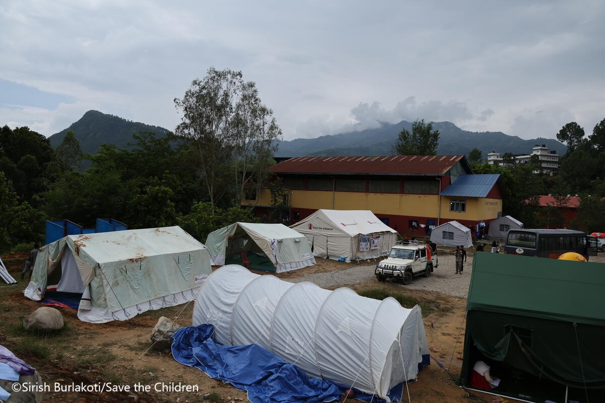 Child-Friendly Space & Temporary Learning Center - Nuwakot Holding Center